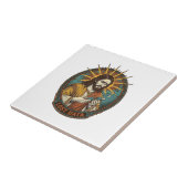 Jesus zerquetschte USB-Stick Datenverlust Humor_1 Fliese (Seite)
