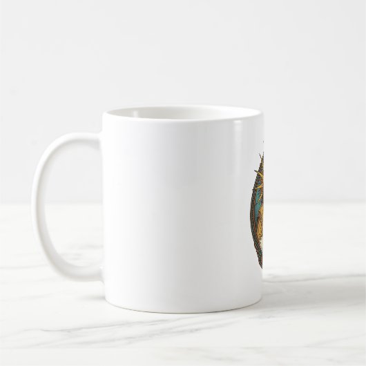 Jesus zerquetschte USB-Stick verlorene Daten Humor Kaffeetasse (Links)