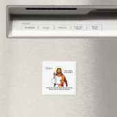 Jesus: zu liberal für Amerika Magnet (In Situ (Geschirrspüler))