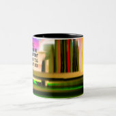 Jesus Zweifarbige Tasse (Mittel)