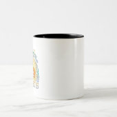 Jesus Zweifarbige Tasse (Mittel)