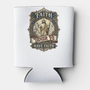 Jesus Zweisprachige Multikulturelle Familien-Shirt Dosenkühler