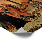 Jesus zwischen zwei Diebe Poster (Ecke)