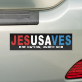 JesUSAves Autoaufkleber (Auf Auto)