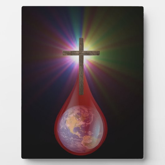 Jesusblut Fotoplatte (Vorderseite)