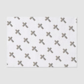 Jesuschrist auf einer Querskulptur Seidenpapier (Vorderseite)