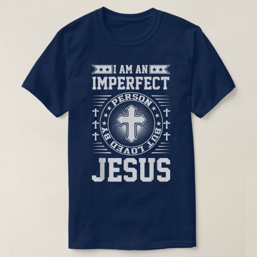 JESUSgeliebt durch Jesusgodgläubige Kirche T-Shirt (Design vorne)