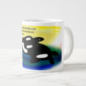 Jesushandwerk Jumbo-Tasse (Vorderseite Rechts)