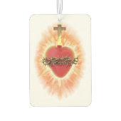 Jesusherz Autolufterfrischer (Rückseite)