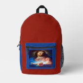 Jesusherz Bedruckter Rucksack (Vorderseite)