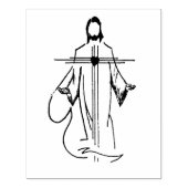 Jesusherz Briefmarke zur Illustration Gummistempel (Prägung)