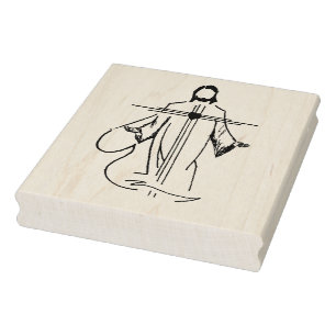 Jesusherz Briefmarke zur Illustration Gummistempel