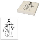 Jesusherz Briefmarke zur Illustration Gummistempel (Stempel)