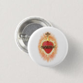 Jesusherz Button (Vorne & Hinten)