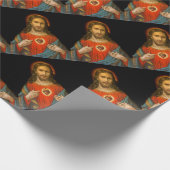 Jesusherz c1899 Deutschland Geschenkpapier (Ecke)