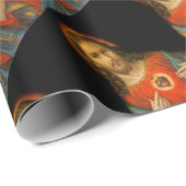 Jesusherz c1899 Deutschland Geschenkpapier (Rolleneckpunkt)