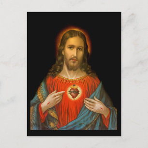 Jesusherz c1899 Deutschland Postkarte