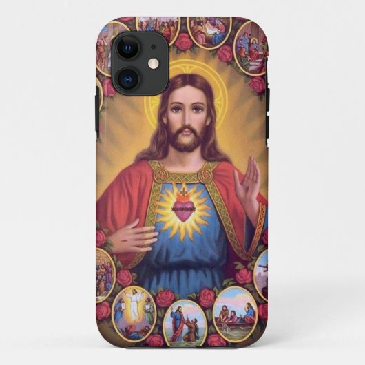Jesusherz Case-Mate iPhone Hülle (Rückseite)