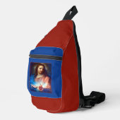 Jesusherz Crossbody Bag (Rechte Ecke)