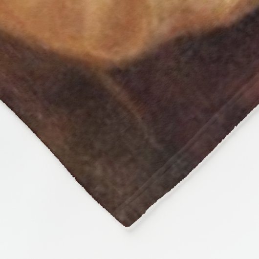 Jesusherz Fleecedecke (Ecke)