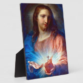 Jesusherz Fotoplatte (Seite)