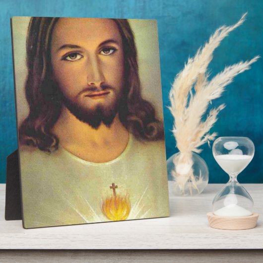 Jesusherz Fotoplatte (Seite)