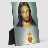 Jesusherz Fotoplatte (Seite)