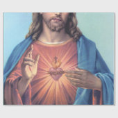 Jesusherz Geschenkpapier (Flach)