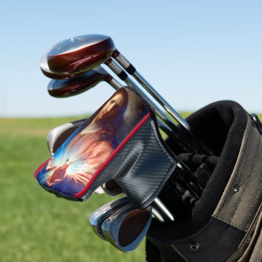 Jesusherz Golf Headcover (In Situ)