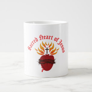 Jesusherz Jumbo-Tasse