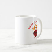 Jesusherz Kaffeetasse (VorderseiteRechts)