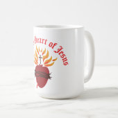 Jesusherz Kaffeetasse (VorderseiteRechts)