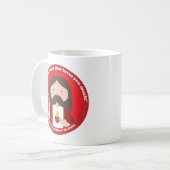Jesusherz Kaffeetasse (Vorderseite Links)