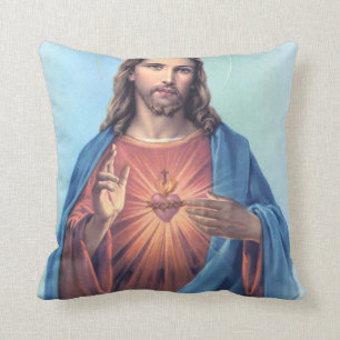 Jesusherz Kissen