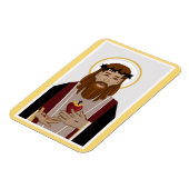 Jesusherz Magnet (Linke Seite)