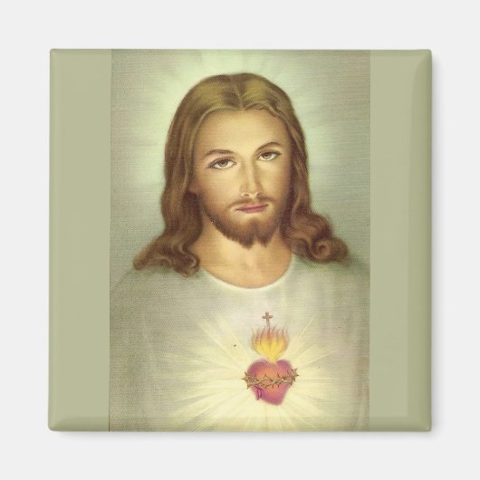 Jesusherz Magnet (Vorne)