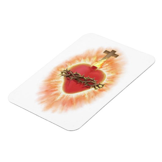 Jesusherz Magnet (Linke Seite)