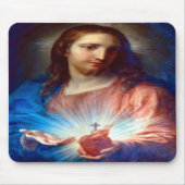 Jesusherz Mousepad (Vorne)