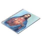 Jesusherz Notizblock (Linke Seite)