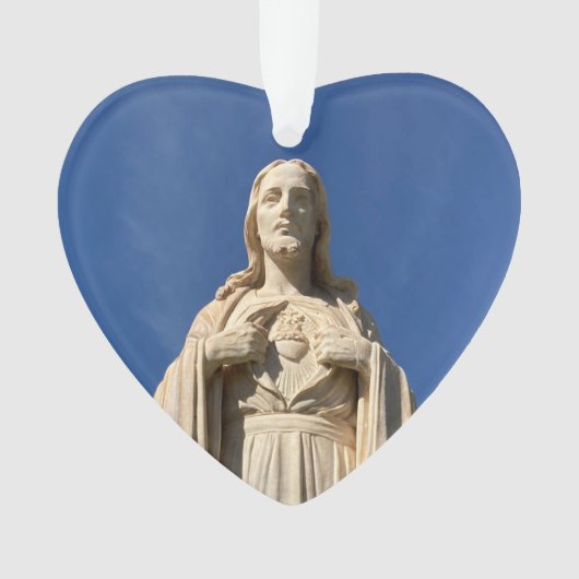 Jesusherz Ornament (Vorderseite)