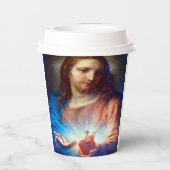 Jesusherz Pappbecher (Rückseite)
