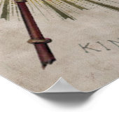 Jesusherz Poster (Ecke)