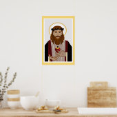Jesusherz Poster (Küche)