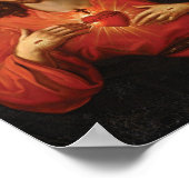 Jesusherz Poster (Ecke)