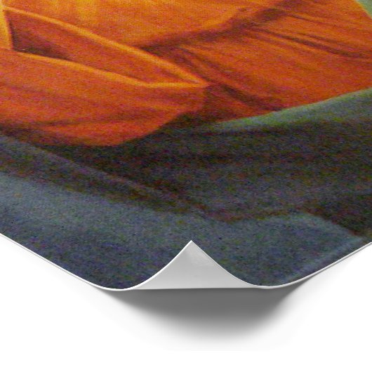 Jesusherz Poster (Ecke)