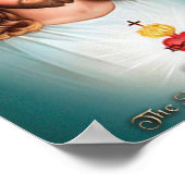 Jesusherz Poster (Ecke)