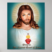 Jesusherz Poster (Vorne)