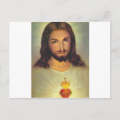 Jesusherz Postkarte (Vorderseite)
