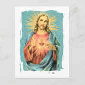 Jesusherz Postkarte (Vorderseite)