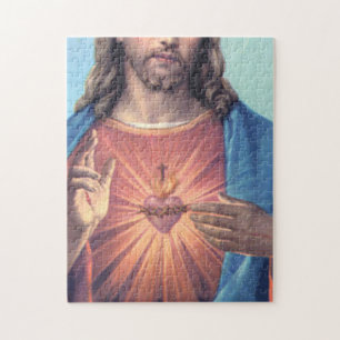Jesusherz Puzzle